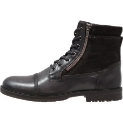 ALDO LUCIO Botki sznurowane black. Czarne sztyblety męskie Aldo, z materiału. W wyprzedaży za 535.20 zł.