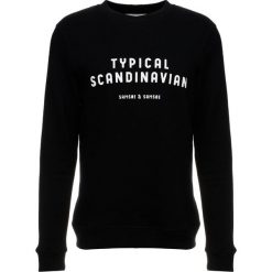 Samsøe & Samsøe SCANDINAVIAN Bluza black. Czarne bluzy nierozpinane męskie Samsøe & Samsøe, z bawełny. Za 369.00 zł.