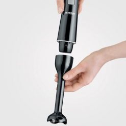 SEVERIN BLENDER RĘCZNY CZARNY, TURBO, OBROTY 13000 OBR./ MIN, 100% WOLNY OD BPA, ERGONOMICZNE WZORNICTWO, MOC 170W SM3770. Blendery SEVERIN. Za 83.99 zł.