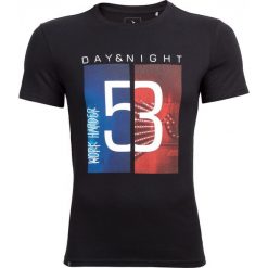 T-shirt męski TSM608 - głęboka czerń - Outhorn. T-shirty męskie marki Outhorn. W wyprzedaży za 29.99 zł.