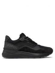 MICHAEL Michael Kors Sneakersy Trevor Mixed-Media Trainer 42F4TRFS7D Czarny. Czarne buty sportowe na co dzień męskie MICHAEL Michael Kors, m, bez wzorów, z materiału, bez ramiączek, bez kaptura. Za 569.99 zł.