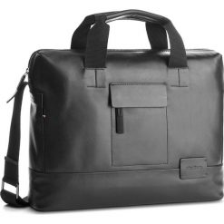 Torba na laptopa STRELLSON - Connor 4010002370 Black 900. Czarne torby na laptopa męskie Strellson, ze skóry. W wyprzedaży za 669.00 zł.