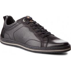 Półbuty LASOCKI FOR MEN MI08-C308-347-02BIG. Czarne eleganckie półbuty męskie Lasocki For Men, z nubiku, bez obcasa, bez zapięcia. Za 189.99 zł.