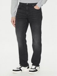 Mustang Jeansy Washington 1016334 Czarny Straight Fit. Czarne jeansy męskie Mustang, bez wzorów, z bawełny. Za 189.99 zł.