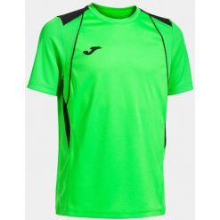Jersey Joma Championship VII. Czarne t-shirty sportowe męskie Joma, bez wzorów, z jersey, sportowe, bez ramiączek. Za 38.99 zł.