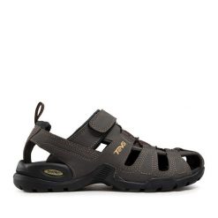Sandały Teva. Brązowe buty zimowe męskie Teva, bez zapięcia. Za 279.99 zł.