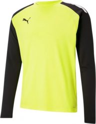 Puma Bluza bramkarska męska Puma teamPACER GK LS żółto-czarna 704933 42 L. Czarne bluzy nierozpinane męskie Puma, l, bez wzorów, bez ramiączek, bez kaptura. Za 146.58 zł.