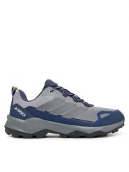 Adidas Trekkingi Terrex Skychaser Ax5 JQ2217 Szary. Szare buty trekkingowe męskie ADIDAS, bez wzorów, z materiału, sportowe, bez obcasa, bez zapięcia. Za 309.99 zł.