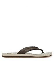 Billabong Japonki EBYL100030 Brązowy. Brązowe klapki i japonki męskie Billabong, bez wzorów, ze skóry. Za 119.99 zł.