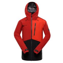 Kurtka trekkingowa męska Alpine Pro Zarr wodoodporna. Zielone kurtki męskie Alpine Pro, m, bez wzorów, sportowe, bez ramiączek, bez kaptura. W wyprzedaży za 699.00 zł.