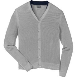 Sweter rozpinany Regular Fit bonprix jasnoszary melanż. Kardigany męskie marki bonprix. Za 37.99 zł.