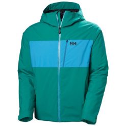 Kurtka narciarska Helly Hansen Gravity. Zielone kurtki narciarskie i snowboardowe męskie Helly Hansen, na zimę, m, bez wzorów, bez kaptura, narciarskie. W wyprzedaży za 1,120.00 zł.