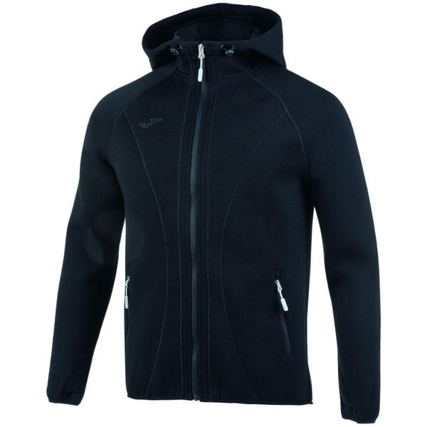Soft shell sportowy męski Joma Basilea. Czarne kurtki softshell męskie Joma, m, bez wzorów, z softshellu, trekkingowe. Za 159.99 zł.