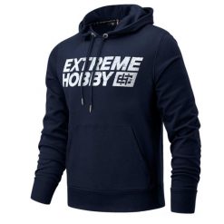 Bluza męska z kapturem EXTREME HOBBY BLOCK 2024. Niebieskie bluzy nierozpinane męskie EXTREME HOBBY, m, bez wzorów, z bawełny, z kapturem. Za 249.00 zł.