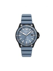 Emporio Armani Zegarek AR11685 Niebieski. Niebieskie, analogowe zegarki męskie Emporio Armani. Za 1,189.00 zł.