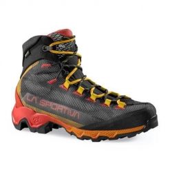Buty trekkingowe męskie La Sportiva Aequilibrium Hike Gtx. Szare buty zimowe męskie La Sportiva, bez wzorów, z gore-texu, sportowe, bez obcasa, bez zapięcia. Za 1,259.99 zł.