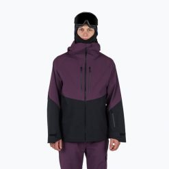 Kurtka narciarska męska Rossignol Evader. Fioletowe kurtki narciarskie i snowboardowe męskie Rossignol, na zimę, m, bez wzorów, bez kaptura, narciarskie. Za 1,399.00 zł.