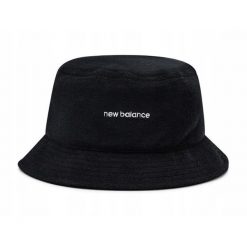 Czapka kapelusz męski NEW BALANCE. Czarne czapki męskie New Balance, bez wzorów, sportowe. Za 119.00 zł.