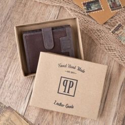 Zestaw upominkowy dla niego ZUP-22-BR plecak T-19-BR portfel męski T-04-BR VINTAGE. Plecaki męskie Paolo Peruzzi, bez wzorów. Za 370.53 zł.