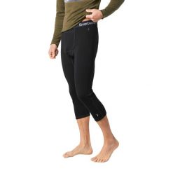 Spodnie męskie Smartwool Classic Thermal Merino Base Layer 3/4 Bottom Boxed. Czarne bielizna termoaktywna męska Smartwool, l, bez wzorów, z wełny, bez ramiączek, trekkingowe. Za 369.99 zł.