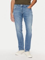Tommy Jeans Jeansy Scanton DM0DM21137 Niebieski Slim Fit. Niebieskie jeansy męskie Tommy Jeans, bez wzorów, z bawełny. Za 269.99 zł.