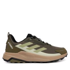 Trekkingi adidas. Brązowe buty trekkingowe męskie ADIDAS, bez wzorów, bez zapięcia, trekkingowe, adidas terrex. Za 359.99 zł.