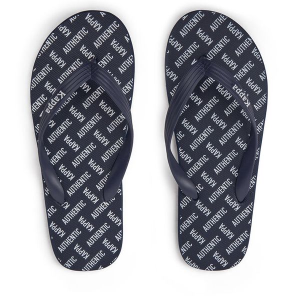 Japonki Kappa. Brązowe klapki i japonki męskie Kappa, bez wzorów. Za 49.99 zł.