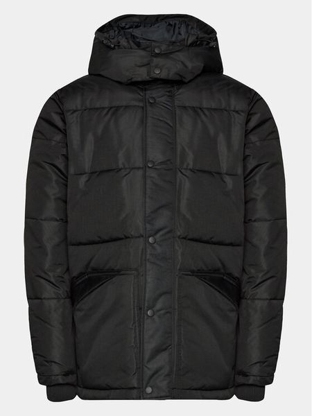 Gap Kurtka zimowa 726357-00 Czarny Relaxed Fit. Czarne kurtki męskie GAP, na zimę, m, bez wzorów, z syntetyku, bez ramiączek, bez kaptura. Za 329.99 zł.