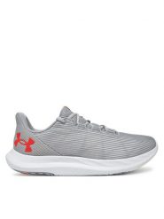 Under Armour Buty do biegania UA Charged Speed Swift 3026999 Szary. Szare buty do biegania męskie Under Armour, bez wzorów, z materiału, bez zapięcia, do biegania. Za 219.99 zł.