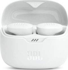 Słuchawki JBL Tune Buds białe (JBLTBUDSWHT). Białe słuchawki bluetooth JBL. Za 288.01 zł.