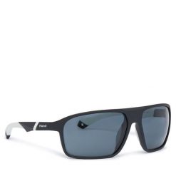 Okulary przeciwsłoneczne Polaroid. Czarne okulary przeciwsłoneczne męskie Polaroid, bez wzorów. Za 239.99 zł.