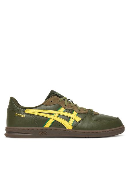Asics Sneakersy Skyhand Og 1203A451 Zielony. Zielone buty sportowe na co dzień męskie Asics, m, bez wzorów, z materiału, bez ramiączek, bez kaptura. Za 379.99 zł.