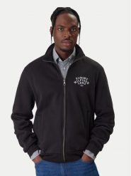 Tommy Hilfiger Bluza Arch Stand MW0MW41425 Czarny Regular Fit. Czarne bluzy rozpinane męskie Tommy Hilfiger, m, bez wzorów, z bawełny, bez ramiączek, bez kaptura. Za 489.99 zł.