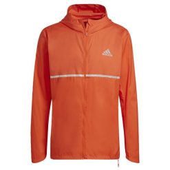 Bluza adidas Own the Run. Brązowe kurtki treningowe męskie ADIDAS, s, bez wzorów, bez kaptura, do biegania. W wyprzedaży za 230.45 zł.