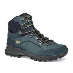 Buty do chodzenia męskie Hanwag Banks Gtx. Niebieskie buty trekkingowe męskie Hanwag, bez wzorów, ze skóry, bez zapięcia, trekkingowe. Za 1,289.99 zł.