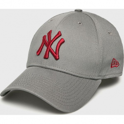 New Era - Czapka. Szare czapki męskie New Era, z bawełny. Za 119.90 zł.