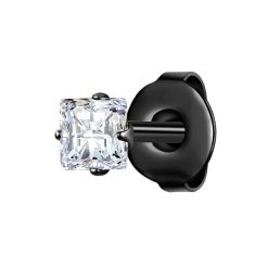 True Rebels Kolczyki Stal nierdzewna Czarny Biżuteria męska 1 ct Męskie. Czarna biżuteria dla mężczyzn True Rebels, z materiału, z cyrkonią, ze stali. Za 119.99 zł.