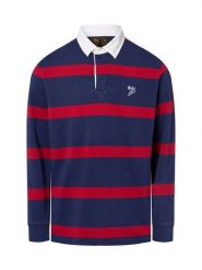 Polo Ralph Lauren Bluza męska Mężczyźni Bawełna niebieski|czerwony w paski, L. Czerwone bluzy nierozpinane męskie Polo Ralph Lauren, l, bez wzorów, z bawełny, eleganckie, bez ramiączek, bez kaptura. Za 949.95 zł.