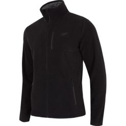 Polar męski PLM001 - głęboka czerń. Bluzy z polaru męskie marki 4f. Za 129.99 zł.