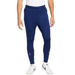 Męskie Spodnie Do Biegania ThermaFit Strike. Niebieskie buty do biegania męskie Nike, bez wzorów, bez zapięcia, do biegania. Za 315.99 zł.