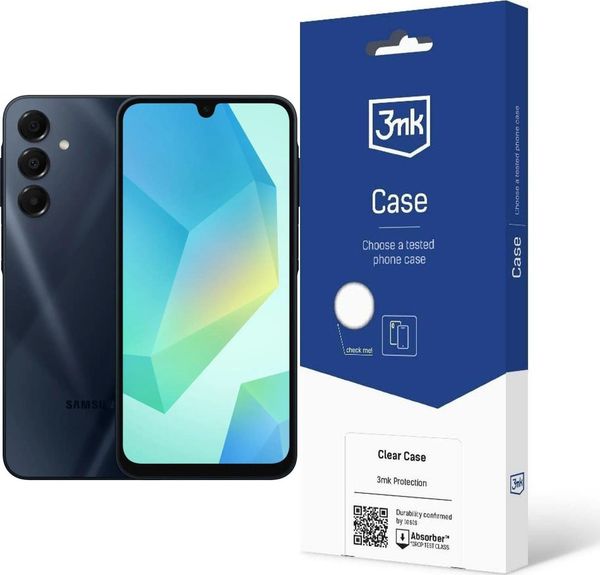 Smartfon Samsung Galaxy A16 4/128GB Czarny (SM-A165FZKBEUE) + Etui Clear Case. Czarne smartfony SAMSUNG. Za 522.00 zł.