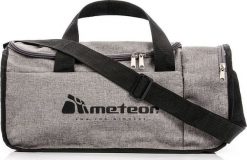 Meteor Torba fitness Nepr szaro-czarna 20 l. Czarne torby sportowe męskie Meteor, bez wzorów. Za 53.99 zł.
