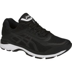 Asics GT-2000 6 T805N-9001 44,5 Czarne. Czarne buty do biegania męskie Asics, bez wzorów, bez zapięcia, do biegania. W wyprzedaży za 499.99 zł.