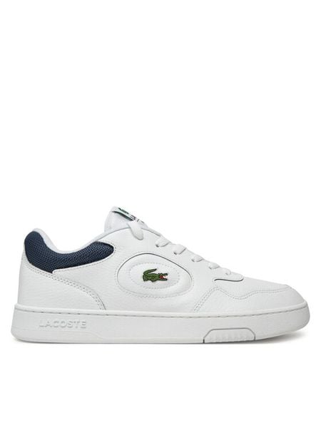 Lacoste Sneakersy 7-49SMA0051 Biały. Białe buty sportowe na co dzień męskie Lacoste, m, bez wzorów, ze skóry, bez ramiączek, bez kaptura. Za 269.99 zł.