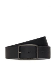 Tommy Hilfiger Pasek Męski Jeans Buckle 4.0 Texture AM0AM12177 Czarny. Czarne paski męskie Tommy Hilfiger, bez wzorów, z jeansu. Za 159.99 zł.