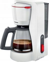 Ekspres przelewowy Bosch Ekspres przelewowy Bosch MyMoment TKA3M131 Szklany dzbanek 1,4l Aroma Biały. Białe ekspresy przelewowe Bosch. Za 249.00 zł.
