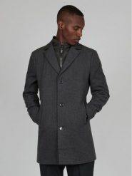 Matinique Płaszcz wełniany 30206267 Szary Regular Fit. Szare płaszcze męskie Matinique, na zimę, m, bez wzorów, z wełny, bez kaptura. Za 1,049.00 zł.