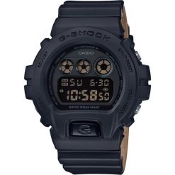 Casio - Zegarek DW.6900LU.1ERG.SHO. Czarne, analogowe zegarki męskie Casio, z materiału. Za 499.90 zł.