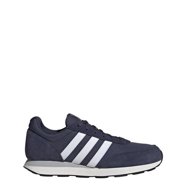 Buty Run 60s 3.0. Białe buty do biegania męskie ADIDAS, bez wzorów, bez zapięcia. Za 254.35 zł.