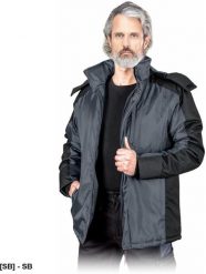 BALTIC - Kurtka ocieplana podszewka stójka suwak listwa napy 4 kieszenie 100% poliester 120 g/m2 kaptur odpinany - SB 2XL. Kurtki męskie Reis, m, bez wzorów, z poliesteru, bez ramiączek, bez kaptura. Za 226.26 zł.